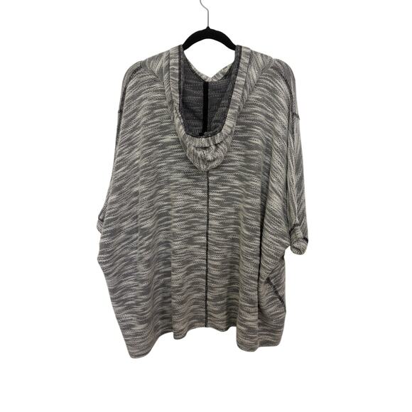 Abercrombie & Fitch Oversized Poncho Sweater Beach Cover Up One Size Boho - Picture 2 of 7